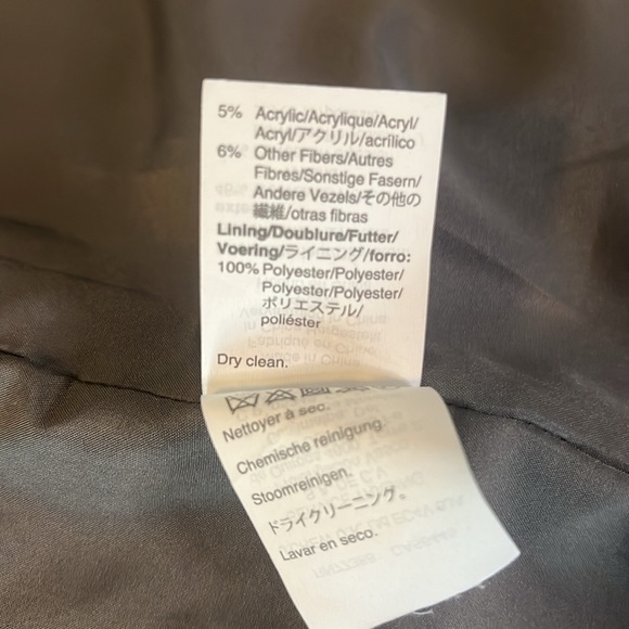 JCrew Factory Mercantile City Wool Coat Grey Size 4 - Picture 13 of 16